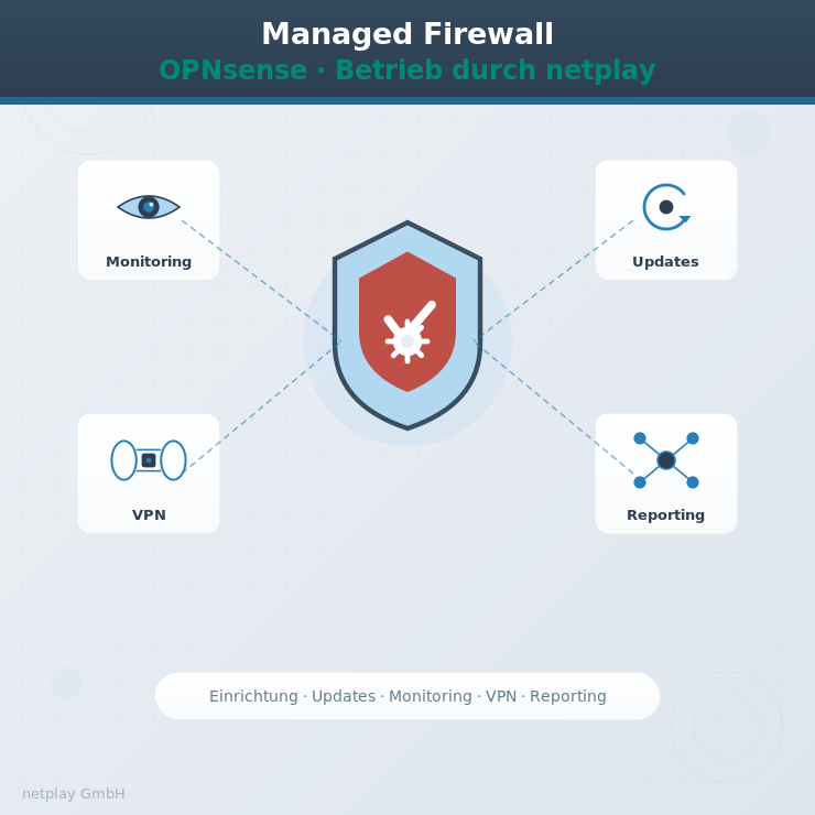 Managed Firewall für Unternehmen — netplay GmbH